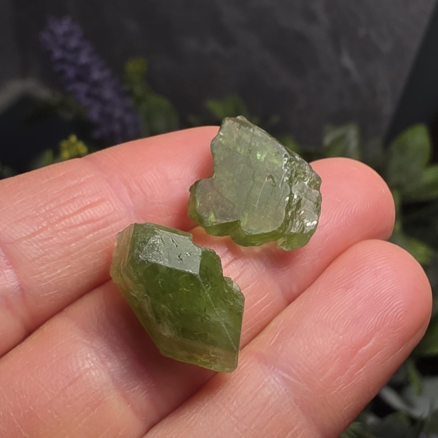 Chrome Diopside Crystal