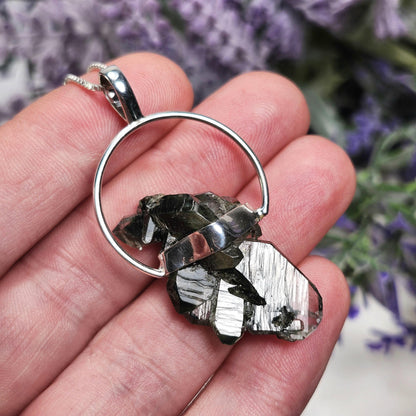 Green Phantom Quartz Pendant