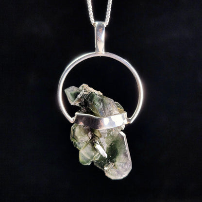 Green Phantom Quartz Pendant