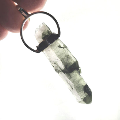 Green Phantom Quartz Pendant