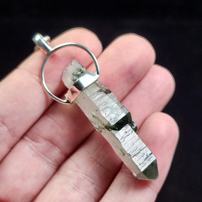 Green Phantom Quartz Pendant