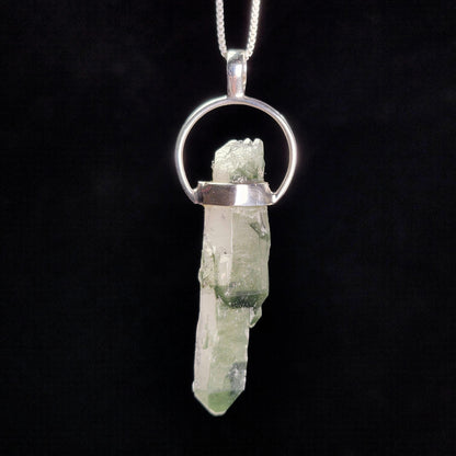 Green Phantom Quartz Pendant