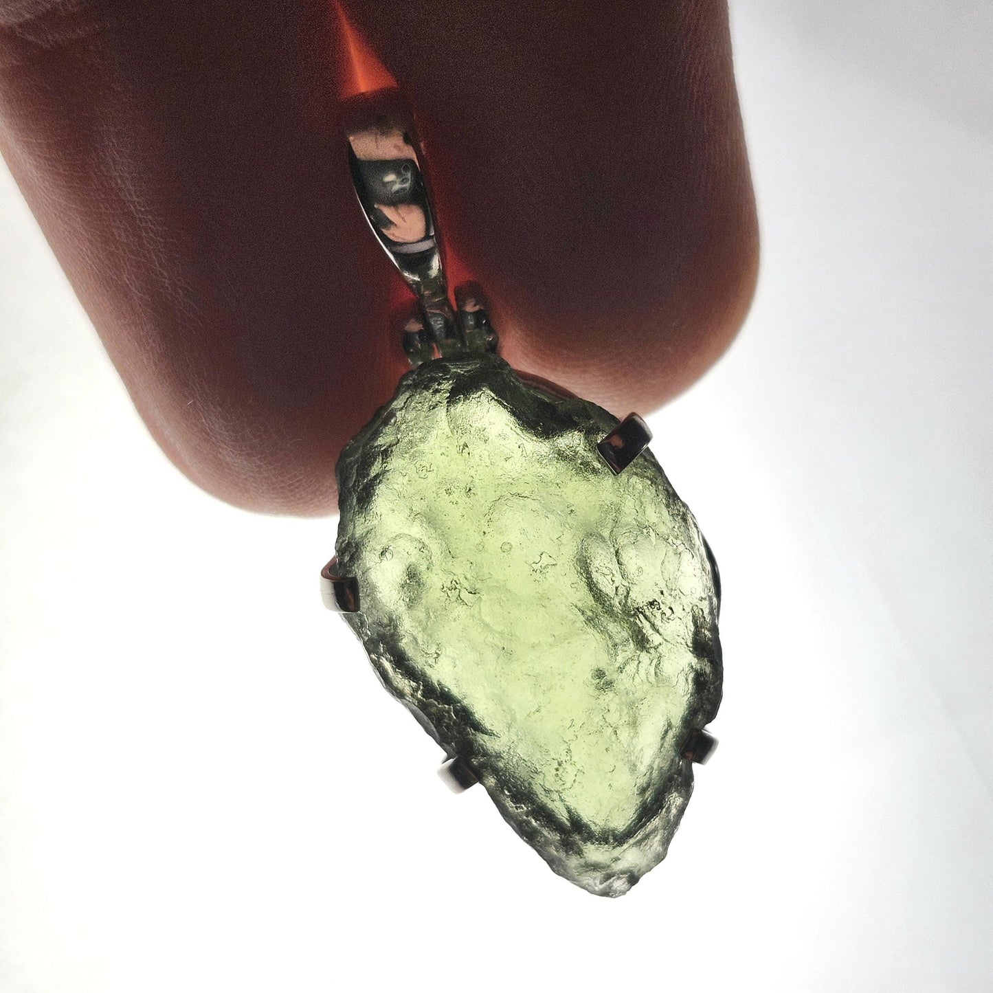 Moldavite Pendant
