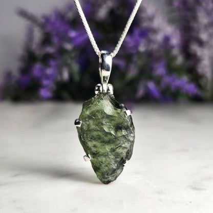 Moldavite Pendant
