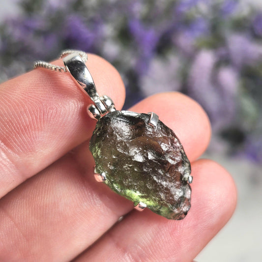 Moldavite Pendant