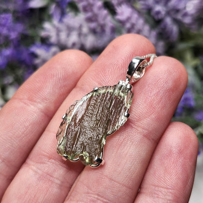 Moldavite Pendant