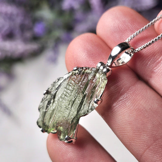 Moldavite Pendant