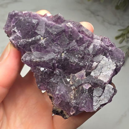 Chinese Purple Fluorite Crystal