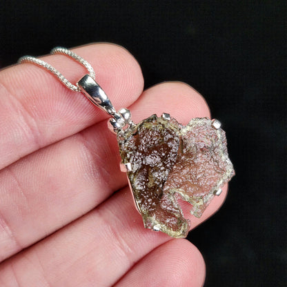 Moldavite Pendant