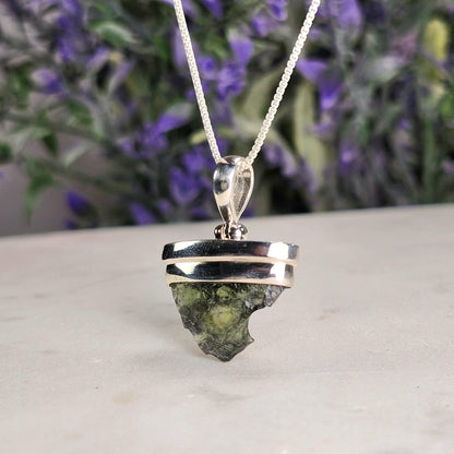 Moldavite Pendant