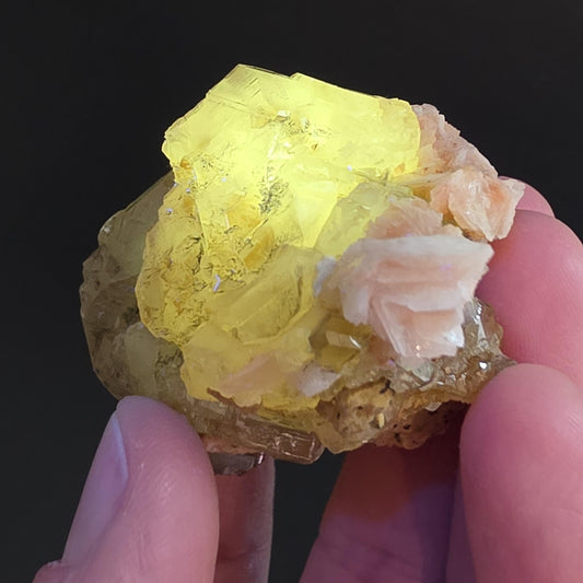 UV Reactive Cerussite Crystal