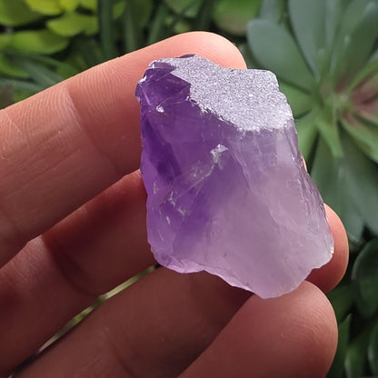 Raw Violet Amethyst Crystal