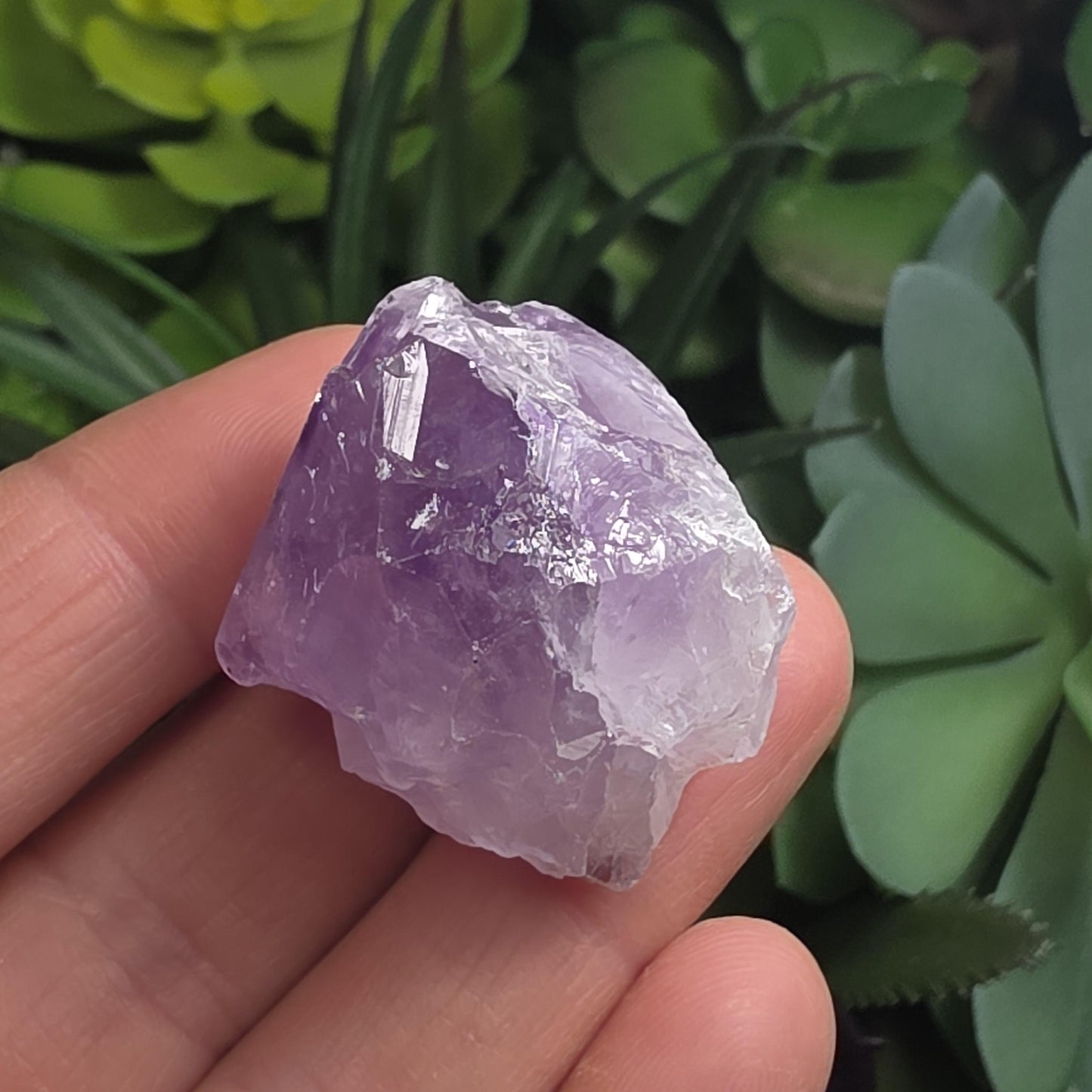 Raw Violet Amethyst Crystal