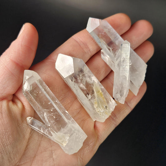 Blue Needle Lemurian Crystals
