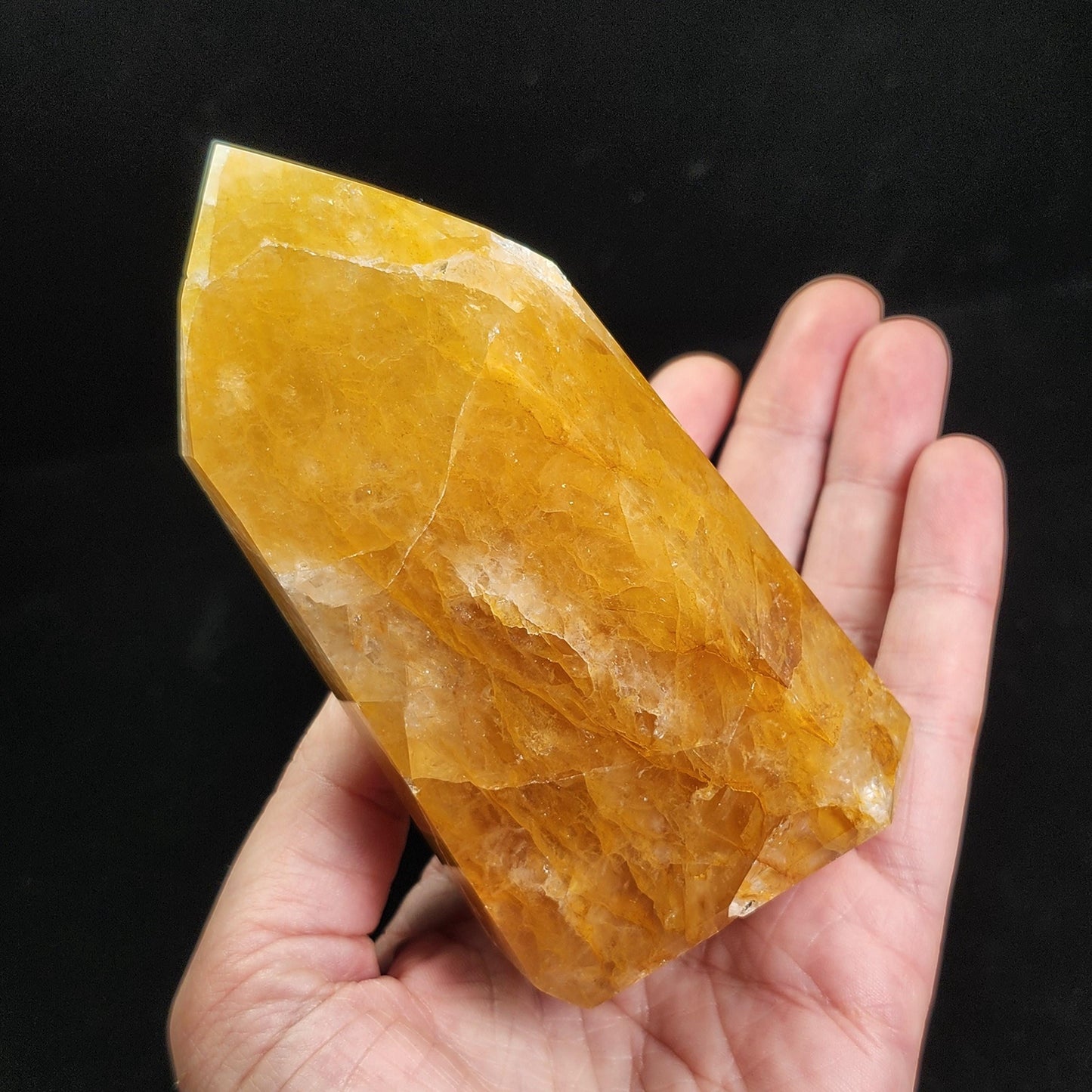Golden Healer Quartz Tower