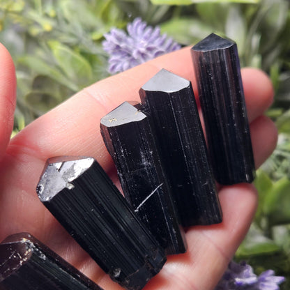 Terminated Black Tourmaline Crystal