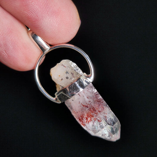 Red Phantom Quartz Pendant