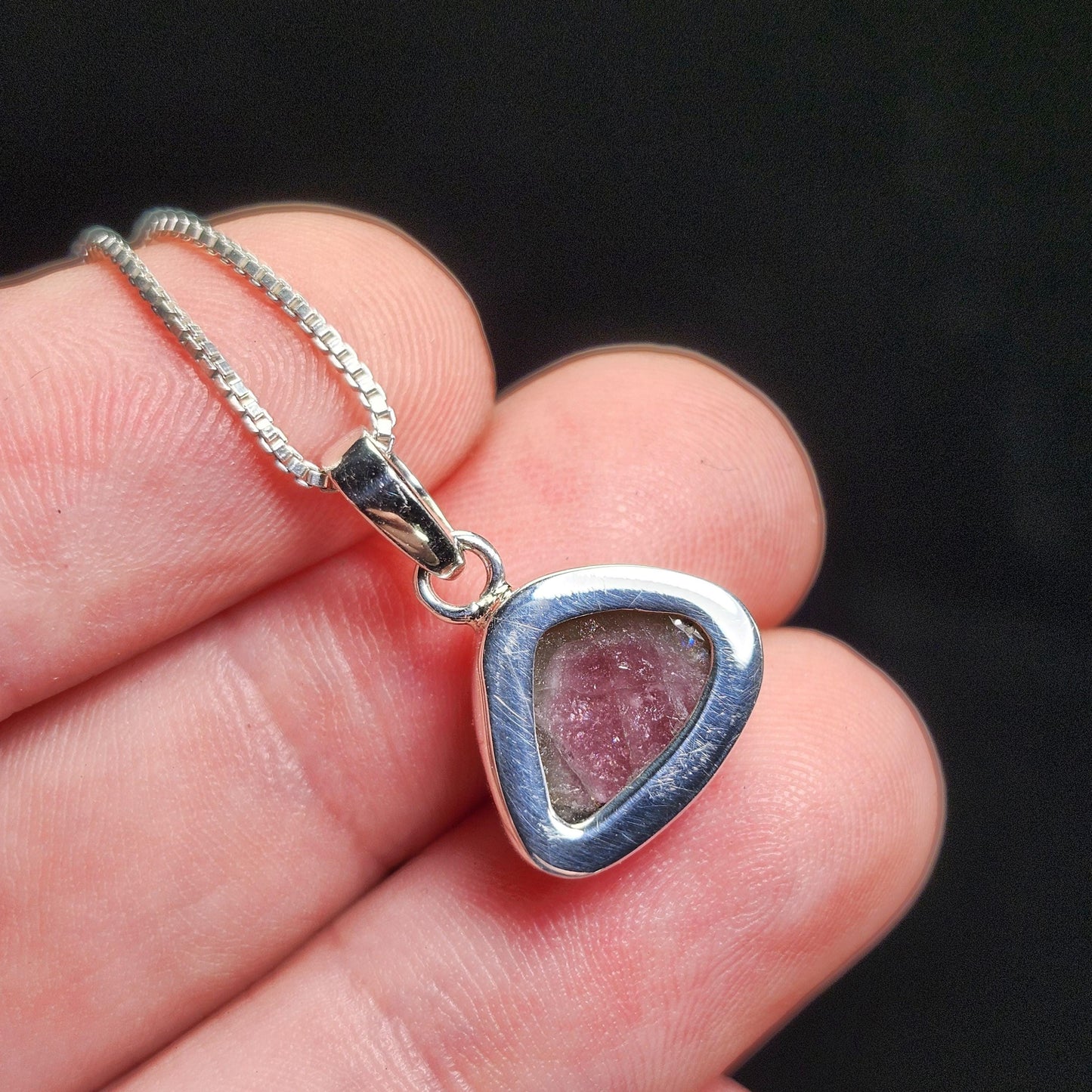 Watermelon Tourmaline Pendant