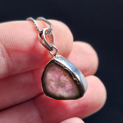 Watermelon Tourmaline Pendant