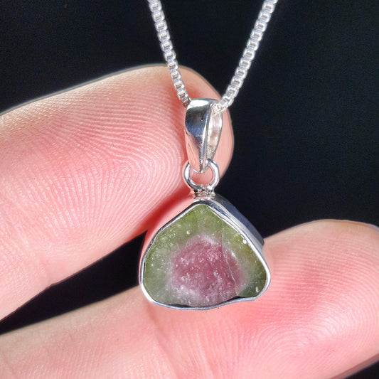 Watermelon Tourmaline Pendant
