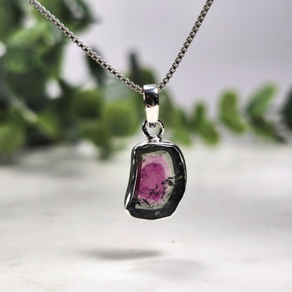 Watermelon Tourmaline Pendant