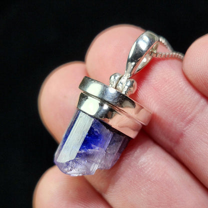 Tanzanite Crystal Pendant