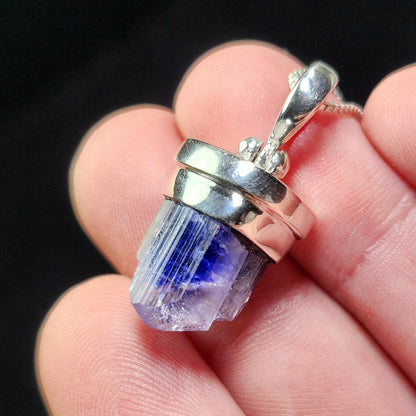 Tanzanite Crystal Pendant