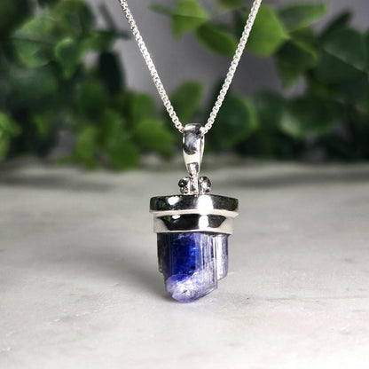 Tanzanite Crystal Pendant