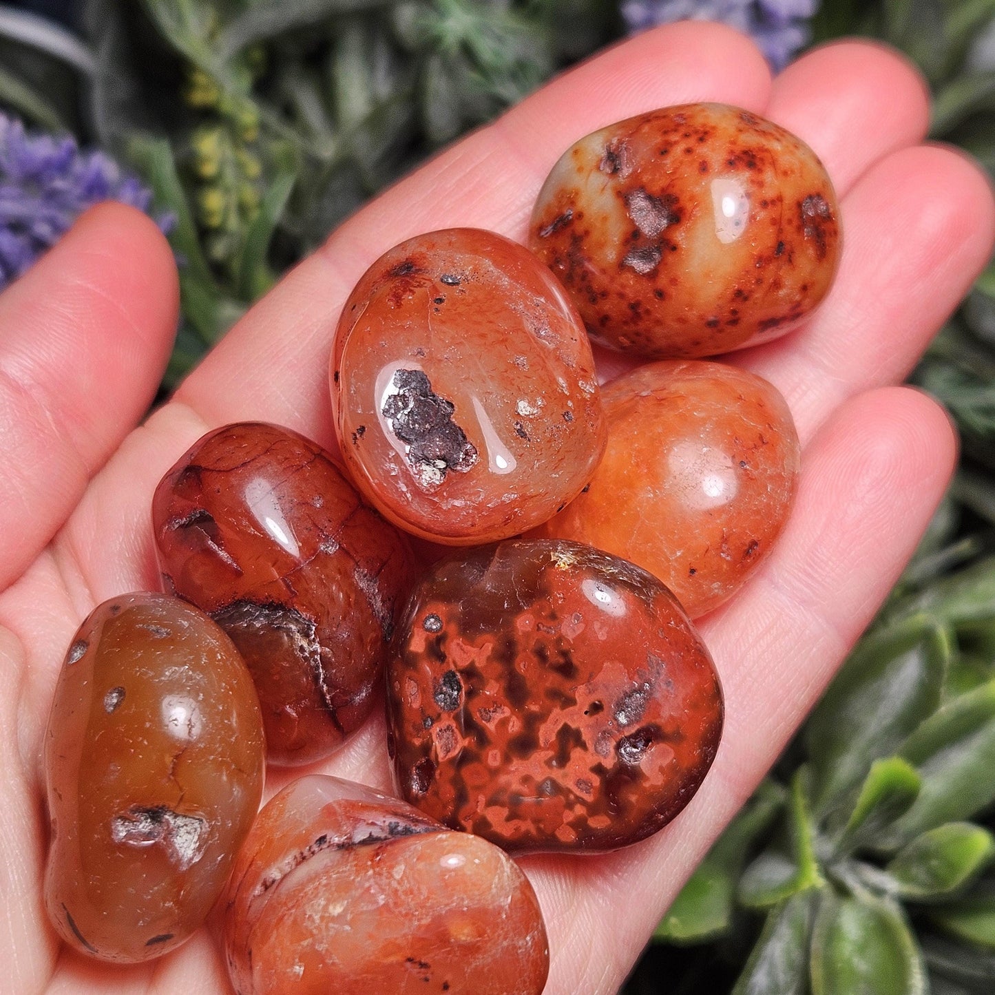 Tumbled Carnelian Crystal