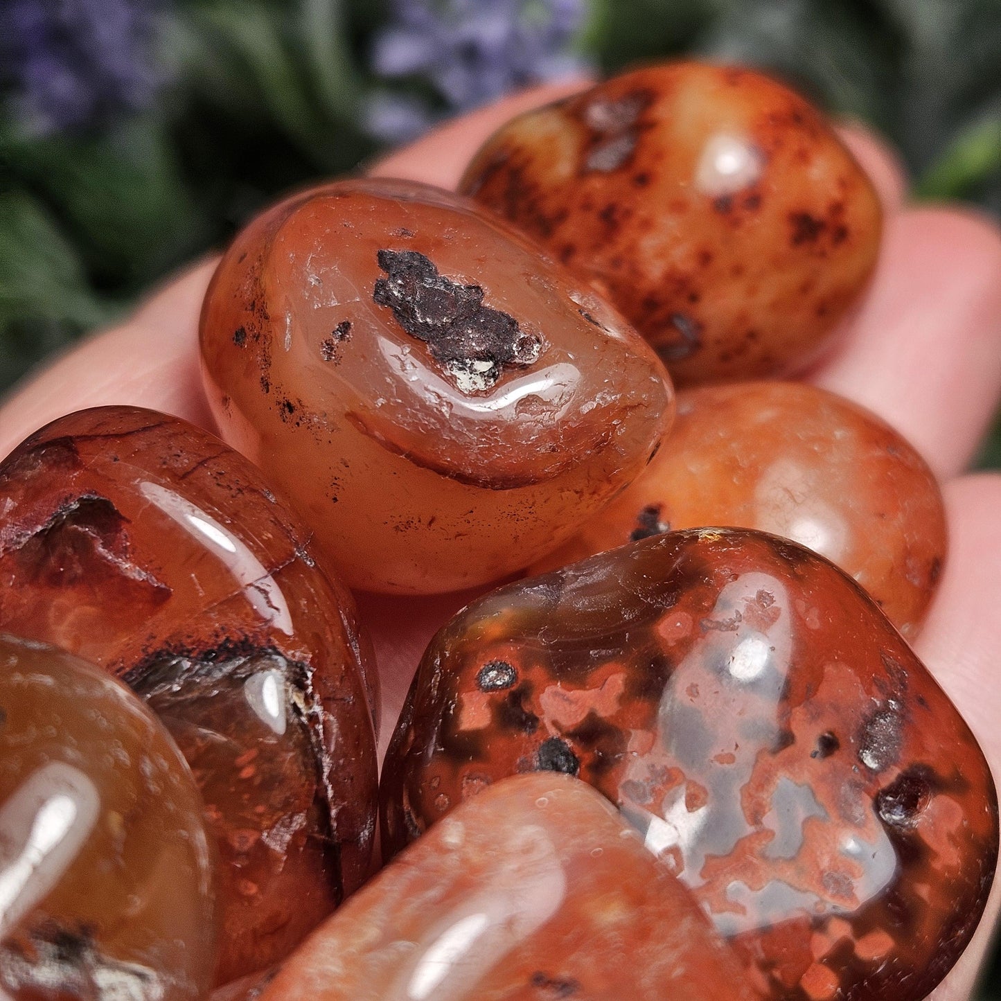 Tumbled Carnelian Crystal