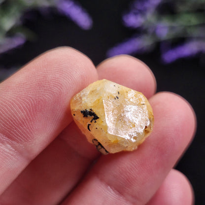 Golden Phenacite Crystal
