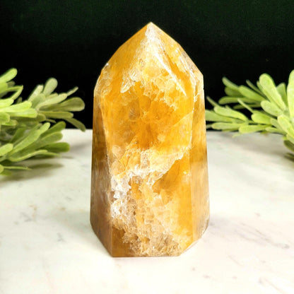 Golden Healer Quartz Tower