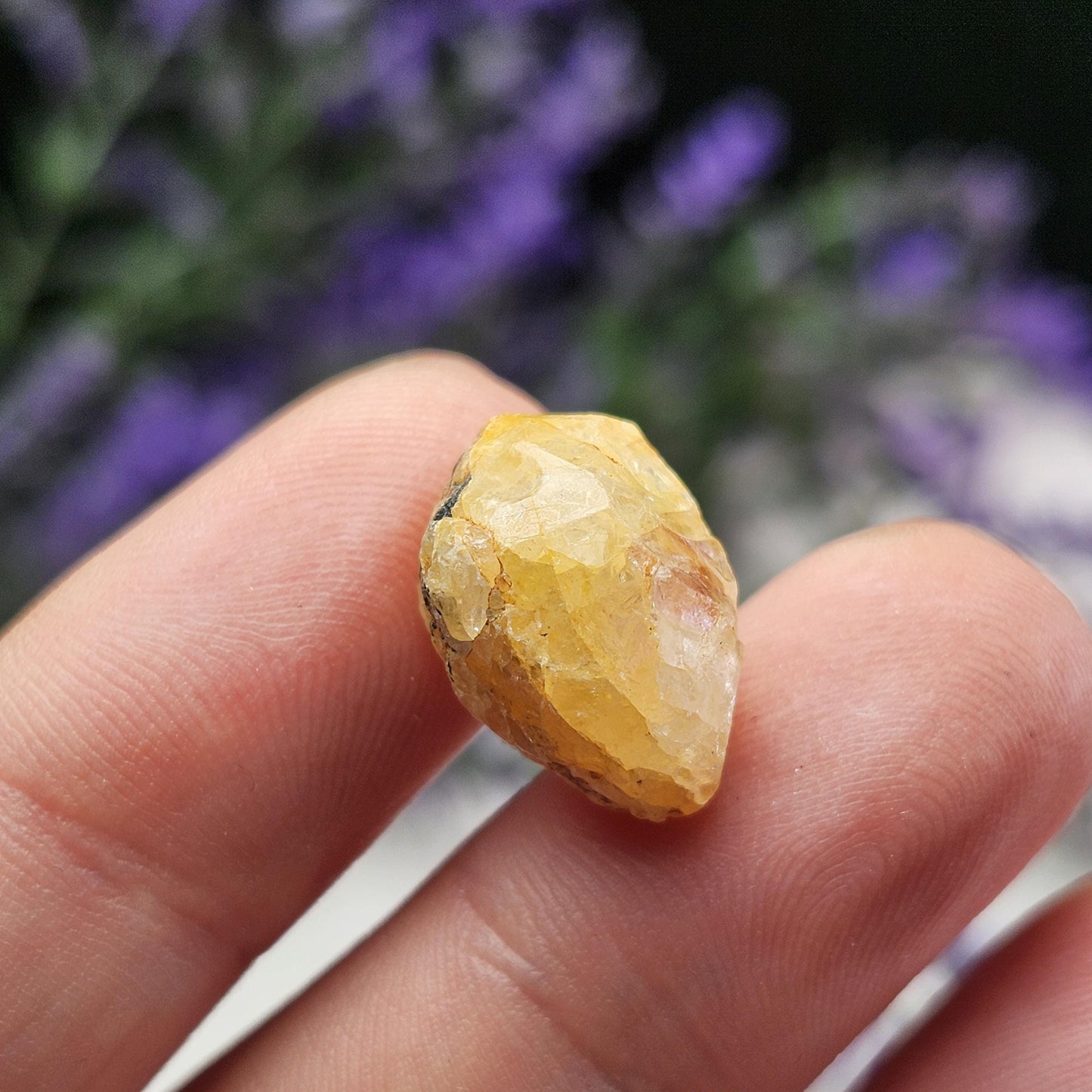 Golden Phenacite Crystal