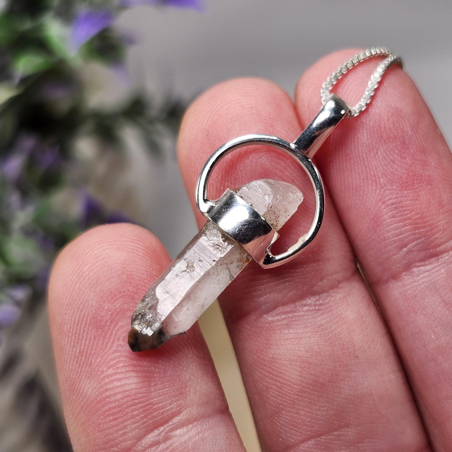 Ajoite Pendant