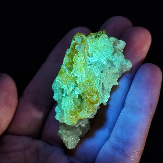 Bi Color Zincite Crystal