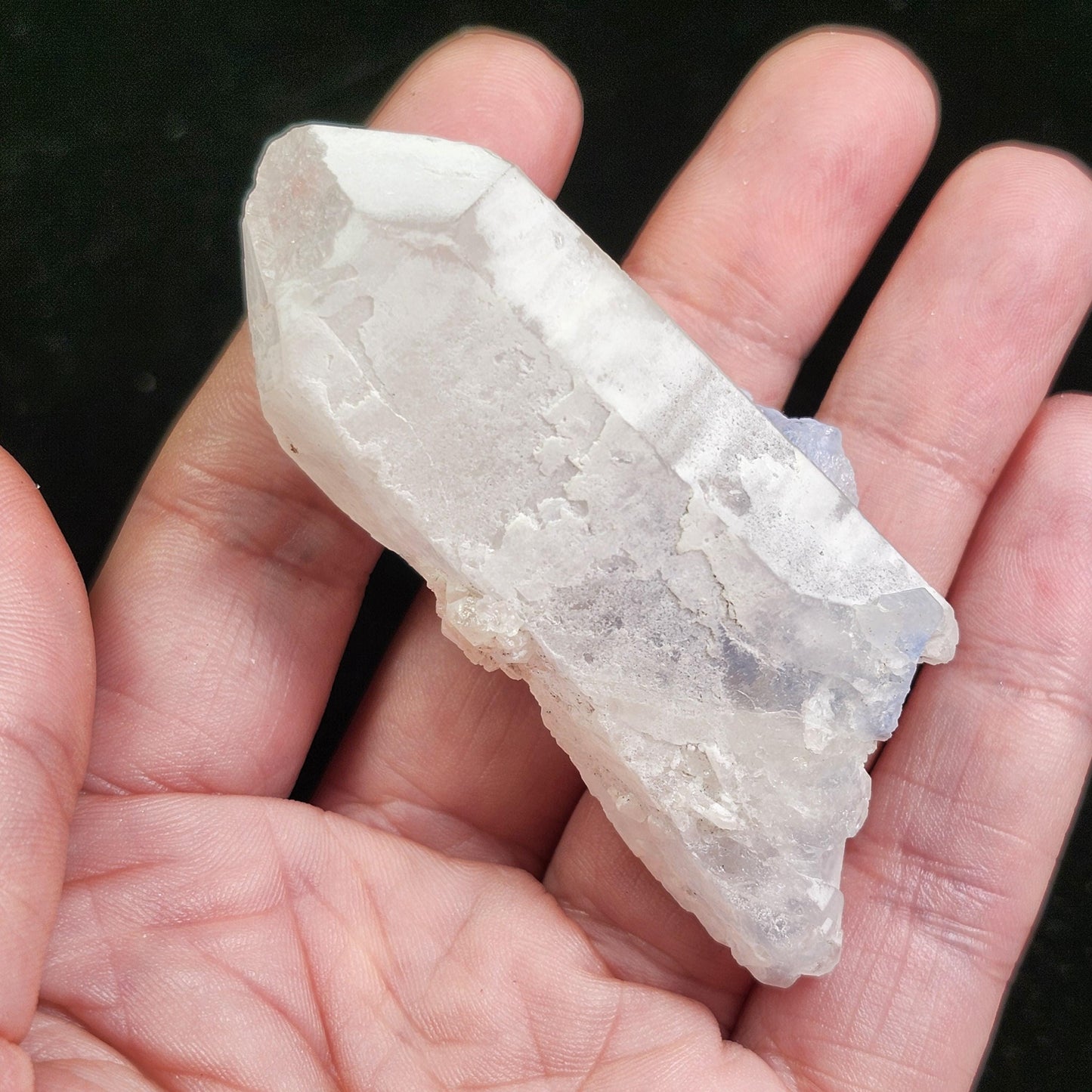 Fibrous Periwinkle Dumortierite Crystal