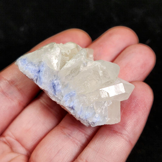 Fibrous Periwinkle Dumortierite Crystal