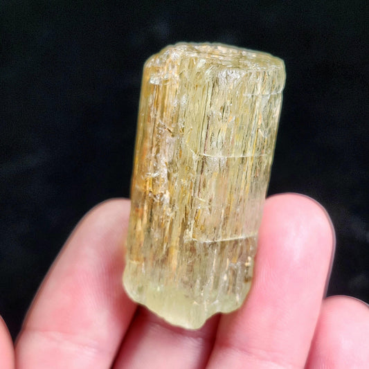Golden Heliodor Crystal