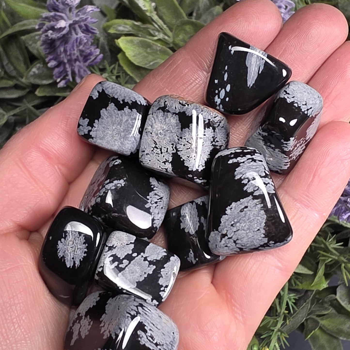 Snowflake Obsidian