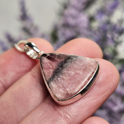 Mushroom Tourmaline Pendant