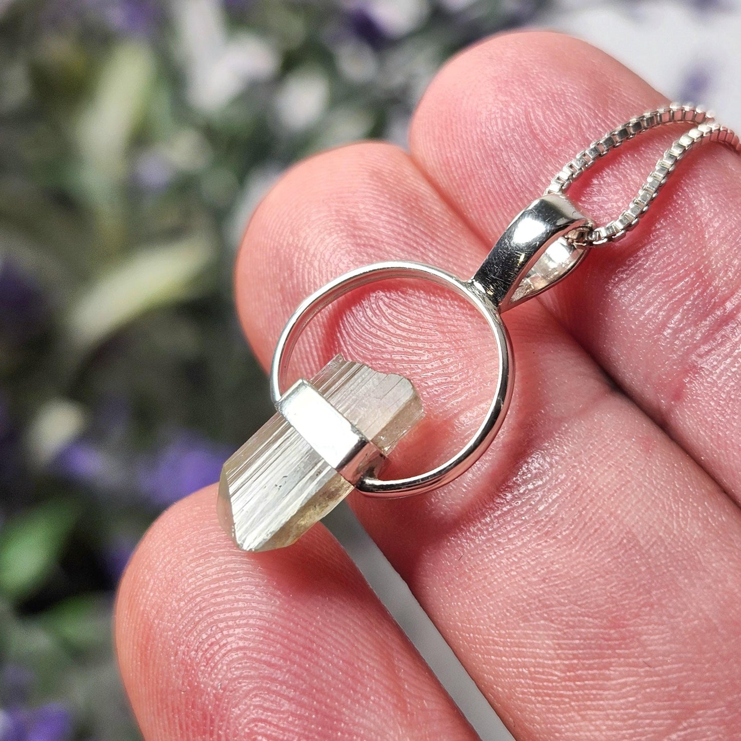 Siberian Danburite Pendant