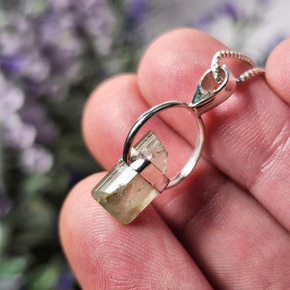 Siberian Danburite Pendant