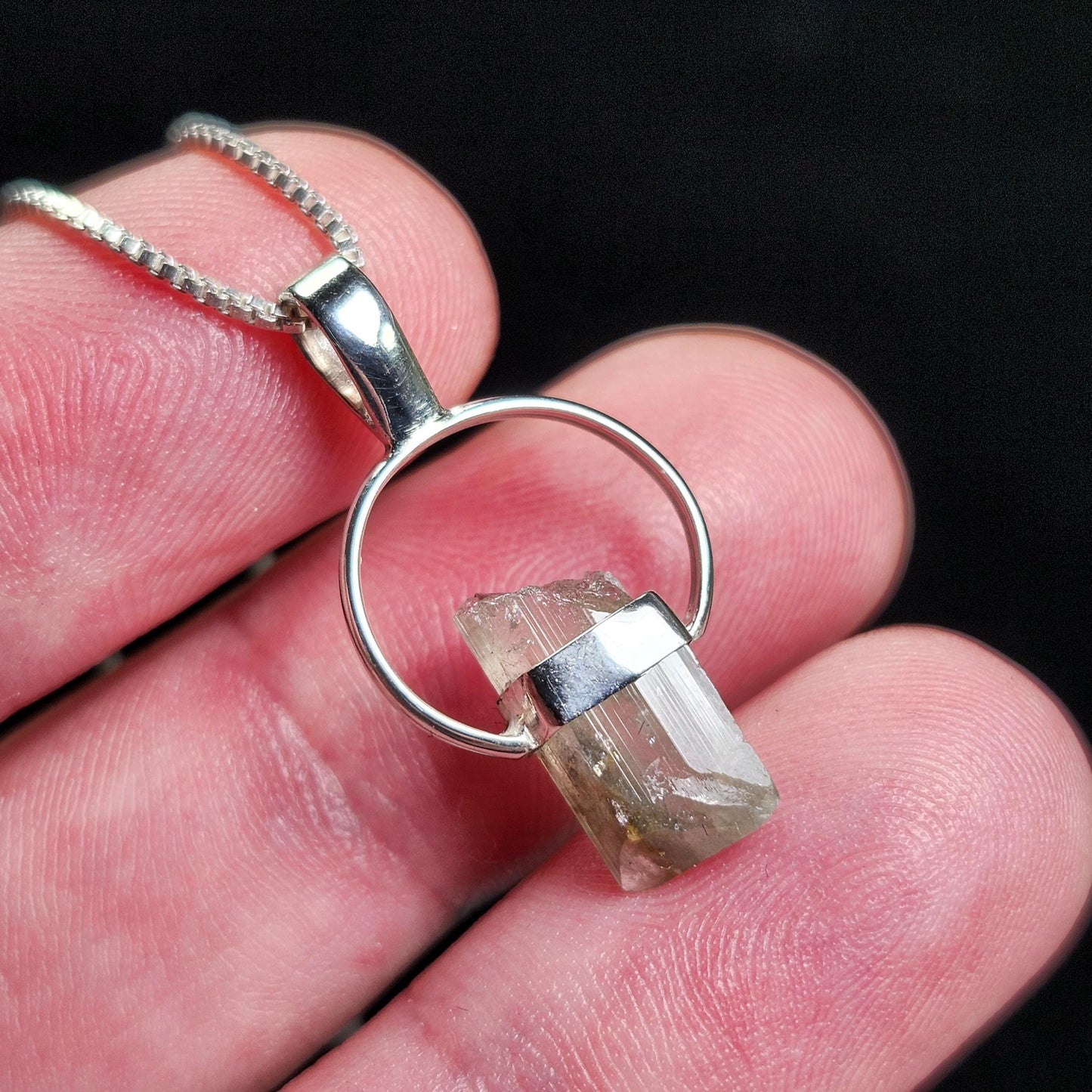Siberian Danburite Pendant