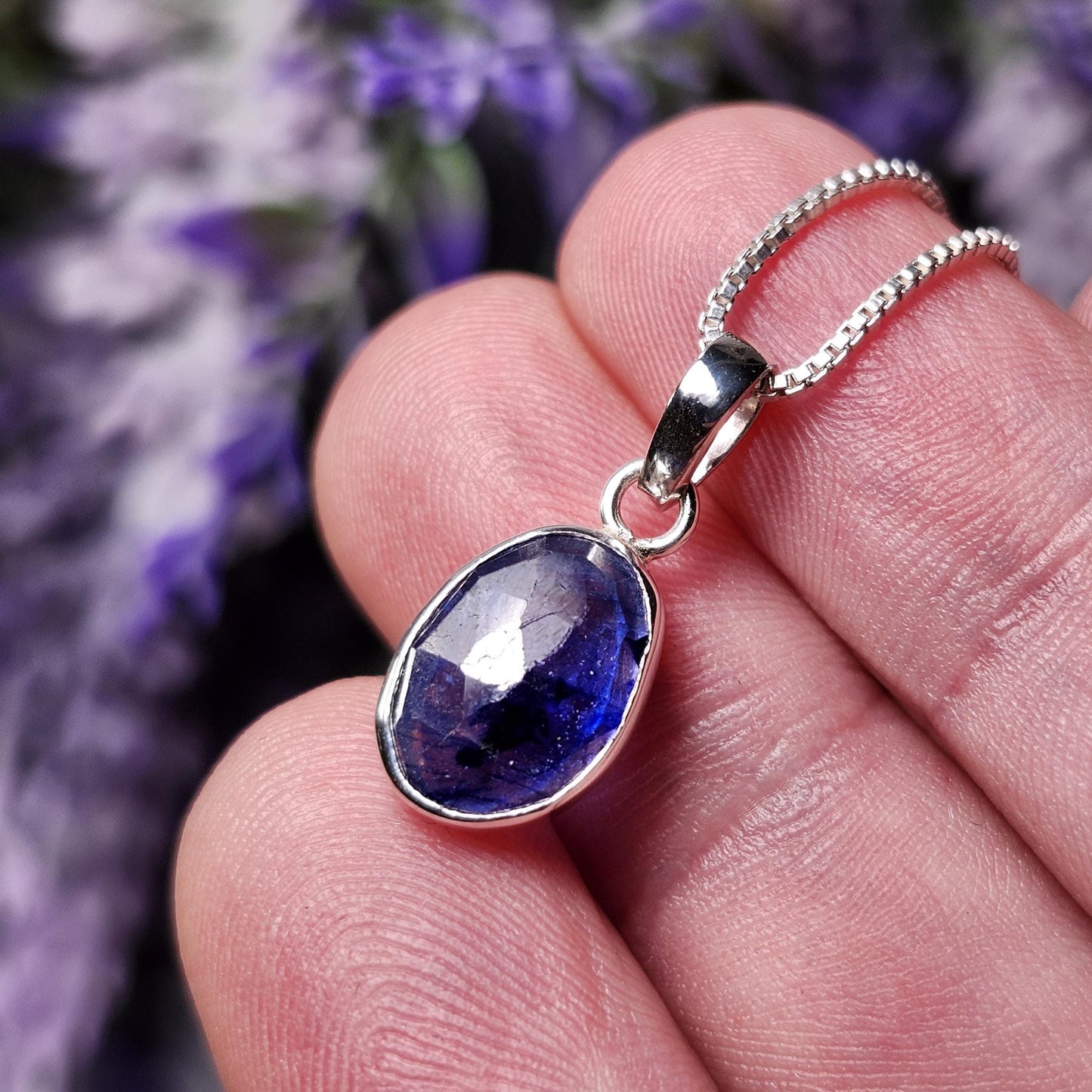 Blue Sapphire Pendant
