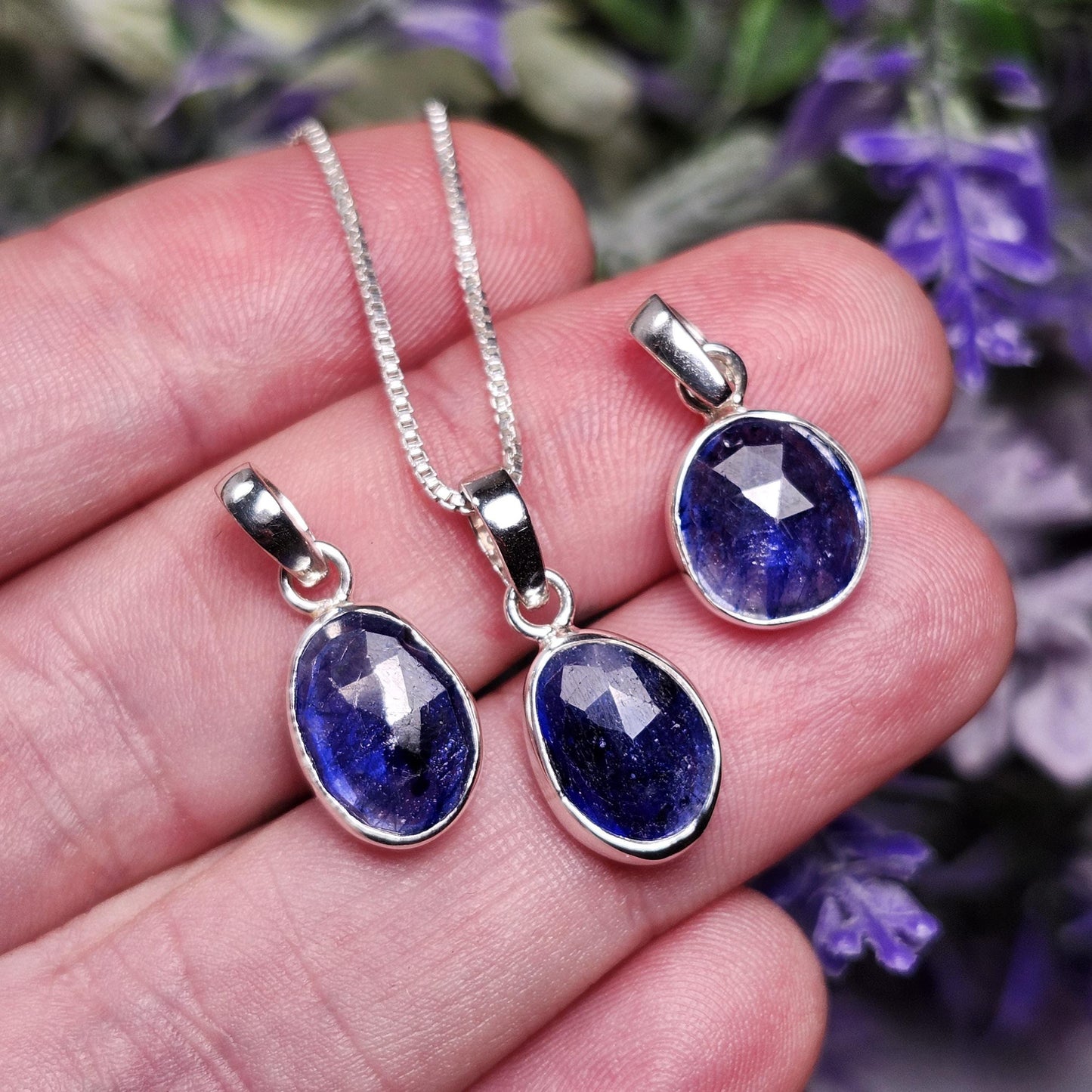 Blue Sapphire Pendant