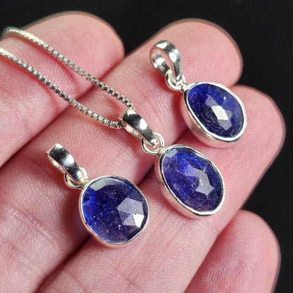 Blue Sapphire Pendant