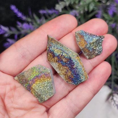 Rainbow Pyrite Specimen