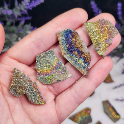 Rainbow Pyrite Specimen