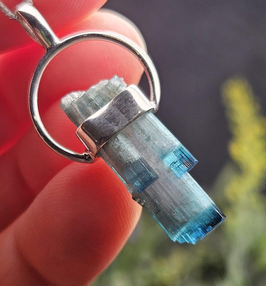 Cats Eye Tourmaline Pendant