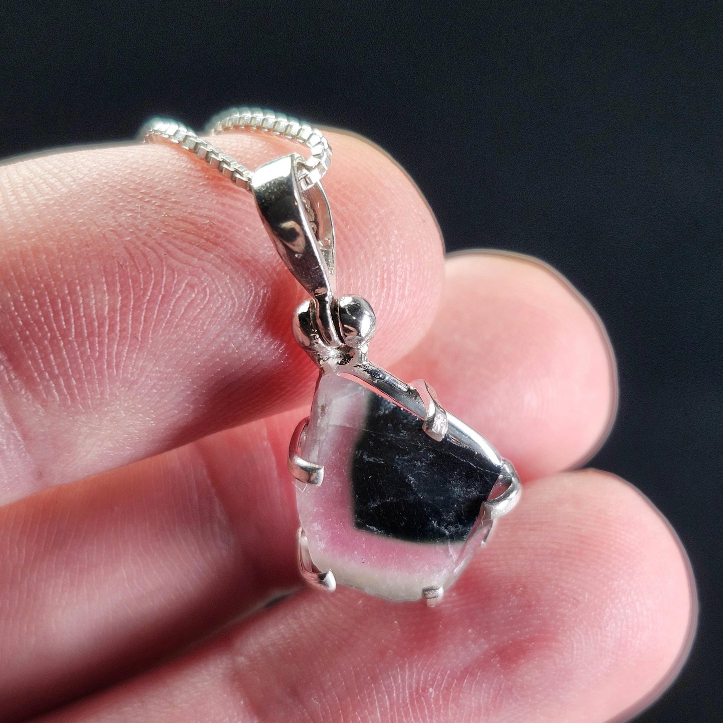 Watermelon Tourmaline Pendant
